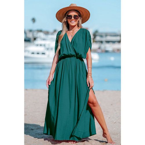 Robe maxi à col surplis - CUPSHE - Modalova