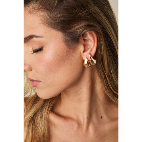 Boucles d'oreilles dorées - CUPSHE - Modalova