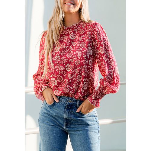 Chemise scarlet paisley à manches longues - CUPSHE - Modalova