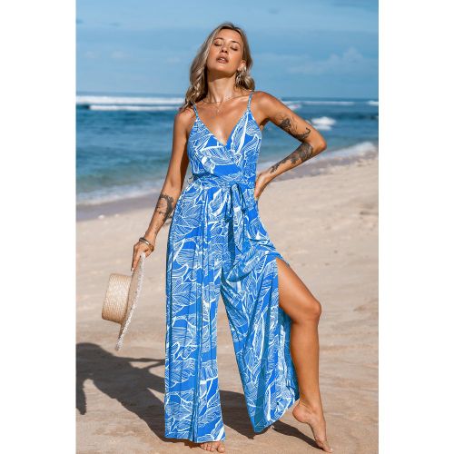 Combinaison cover up tropicale jambe droite - CUPSHE - Modalova