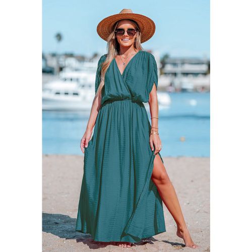 Robe maxi à col surplis - CUPSHE - Modalova