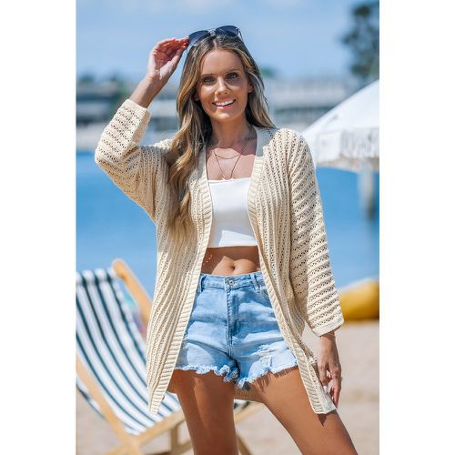 Cardigan cover up en crochet ouvert sur le devant - CUPSHE - Modalova