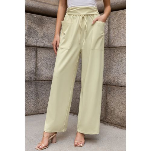 Pantalon à jambes larges en jersey - CUPSHE - Modalova