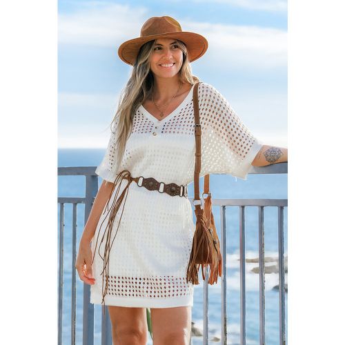 Robe cover up courte beige - CUPSHE - Modalova