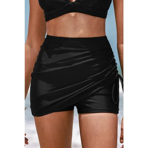 Jupe de bain courte taille haute - CUPSHE - Modalova