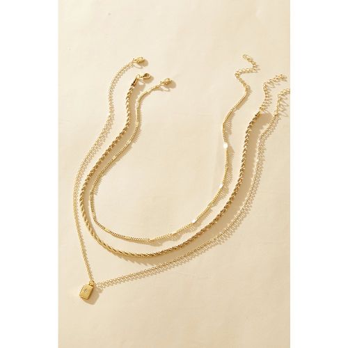 Set de colliers dorés - CUPSHE - Modalova