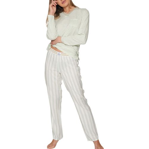 Pyjama tenue d'intérieur haut et pantalon longs Classic Stripes - ADMAS - Modalova