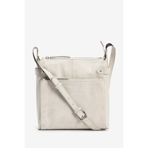 Besace en cuir avec poche - Next - Modalova