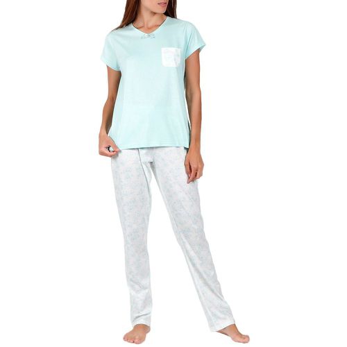Pyjama pantalon t-shirt Summer Flowers - ADMAS - Modalova