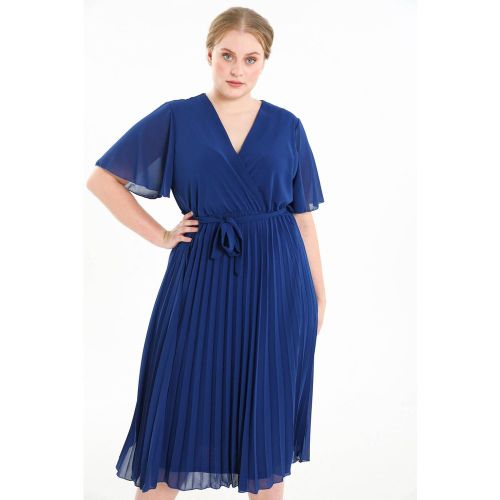 Robe portefeuille unie - PROMISS - Modalova
