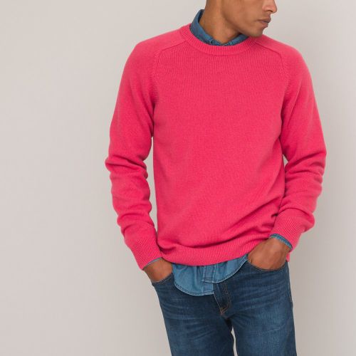Pull col rond lambswool, made in Europe - LA REDOUTE COLLECTIONS - Modalova