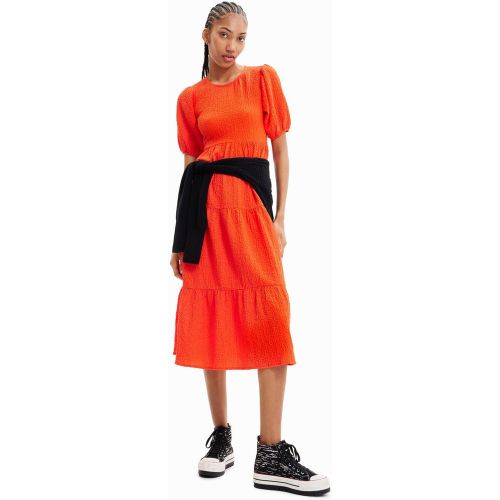Robe midi décolleté dos - Desigual - Modalova