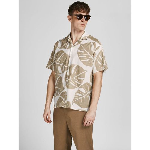 Chemise à manches courtes Imprimé feuilles de palmier - jack & jones - Modalova