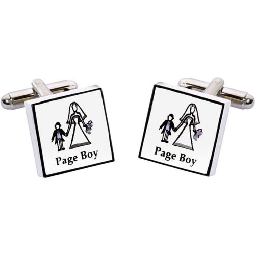 Boutons de manchette en porcelaine MARIAGE - Sonia Spencer - Modalova
