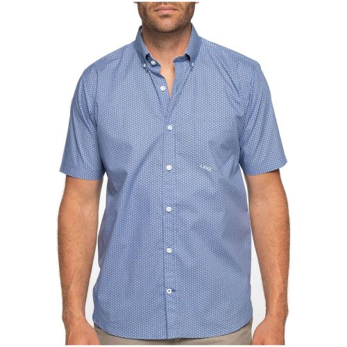 Chemise manches courtes poche imprimée - SHILTON - Modalova