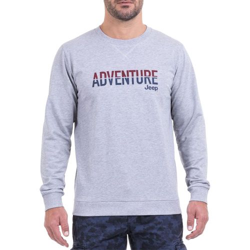 Sweat shirt ras du cou "adventure" j9s - Jeep - Modalova