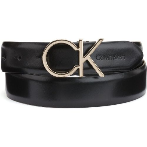 Ceinture large en cuir CK Logo - Calvin Klein - Modalova