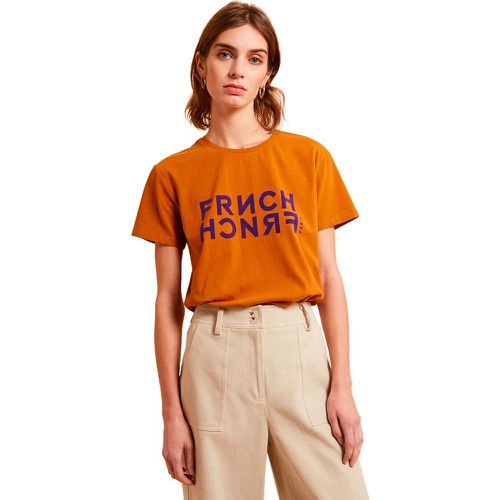 T-shirt à col rond logo FRNCH - FRNCH - Modalova
