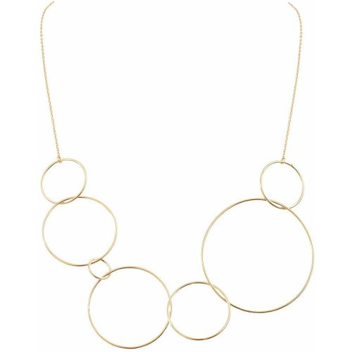 Collier doré à l'or fin CIRCLE - CAROLINE NAJMAN - Modalova