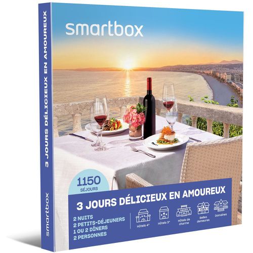 Jours délicieux en amoureux - Coffret Cadeau Séjour - SMARTBOX - Modalova