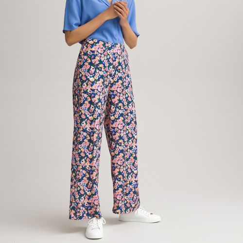 Pantalon large taille haute imprimé floral - LA REDOUTE COLLECTIONS - Modalova