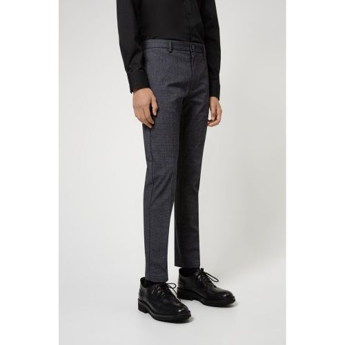 Pantalon Chino Slim Fit en tissu stretch à micro motif - HUGO - Modalova