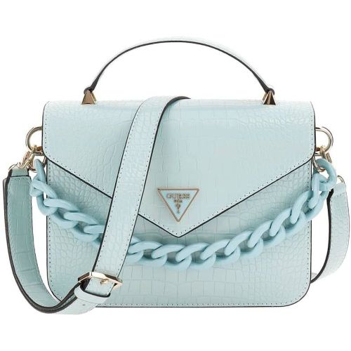 Mini Sac À Main Corina Imprimé Croco - Guess - Modalova