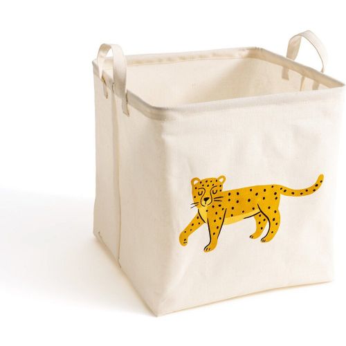 Panier cube motif léopard, Junglito - LA REDOUTE INTERIEURS - Modalova