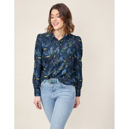 Chemise imprimée fluide épaules froncées GAMAN - LA FIANCEE DU MEKONG - Modalova