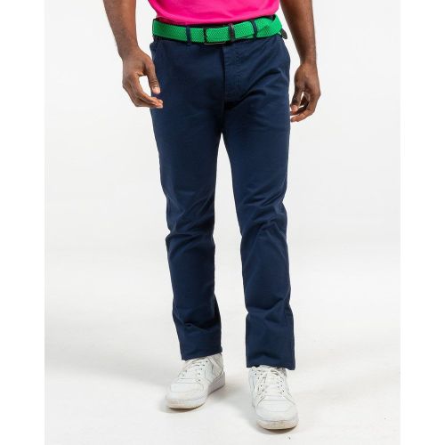 Pantalon chino taille élastique en coton - MISE AU GREEN - Modalova