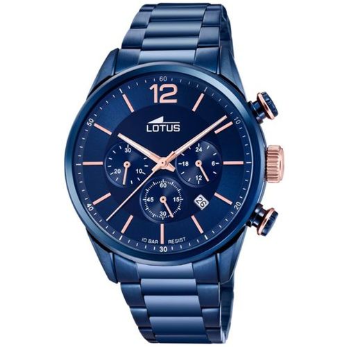 Montre Analogique Chrono - Lotus - Modalova