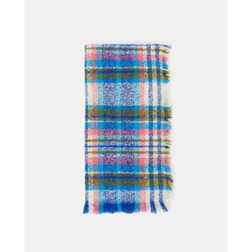 Foulard à carreaux écru - EASY WEAR - Modalova