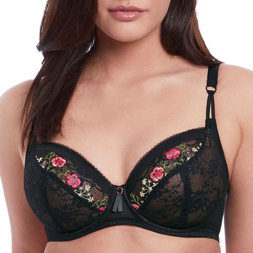 Soutien-gorge dentelle et broderies florales Rhea - Freya - Modalova