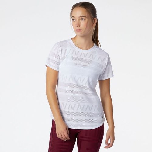 T-shirt col rond manches courtes - New Balance - Modalova