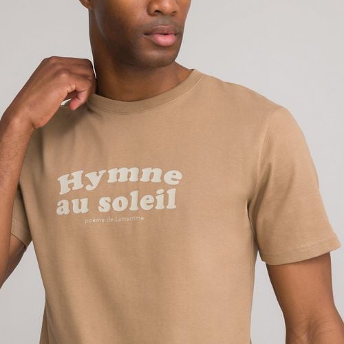 T-shirt col rond manches courtes - LA REDOUTE COLLECTIONS - Modalova