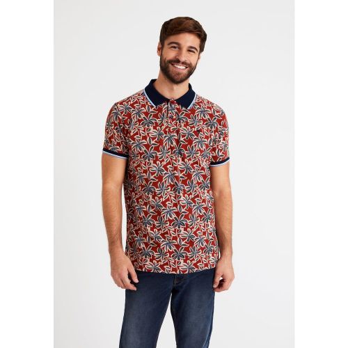 Polo manches courtes avec imprimé floral - J&JOY - Modalova