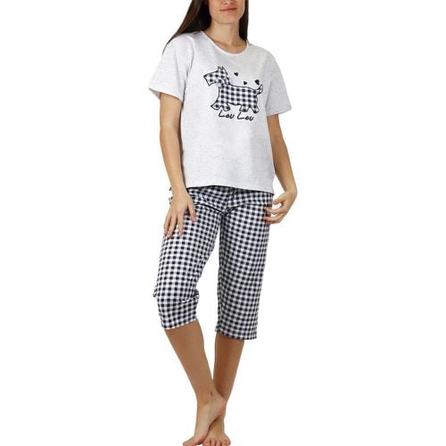 Pyjama pantacourt t-shirt LouLou Lovely - ADMAS - Modalova