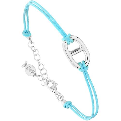 Bracelet cordon Marina en argent 925, turquoise, 2g - CLIO BLUE - Modalova