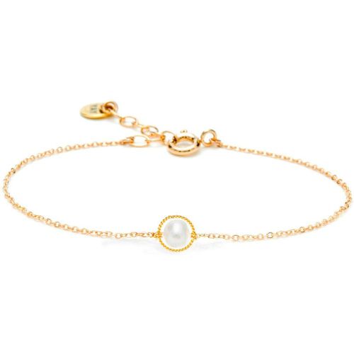 Bracelet swan perle de culture encerclée plaqué - YAY PARIS - Modalova