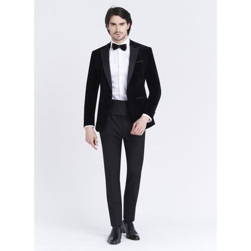 Smoking slim fit col pointe - SEVENSON - Modalova