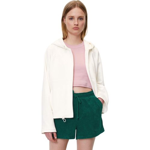Veste à capuche décontractée en molleton en coton biologique - MARC O’POLO DENIM - Modalova