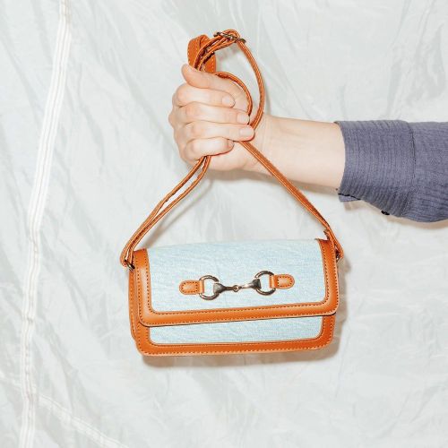 Petit sac en jean - Promod - Modalova