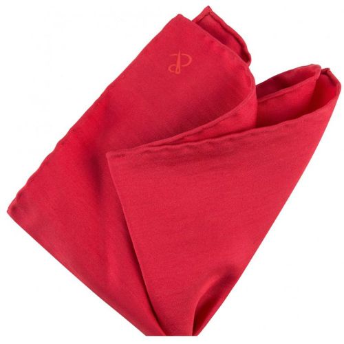 Pochette de costume en soie unie - ATELIER F&B - Modalova