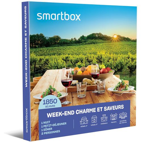 Week-end charme et saveurs - Coffret Cadeau Séjour - SMARTBOX - Modalova