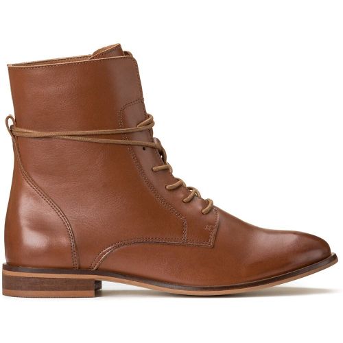 Bottines en cuir à lacets, fabriquées en Europe - LA REDOUTE COLLECTIONS - Modalova