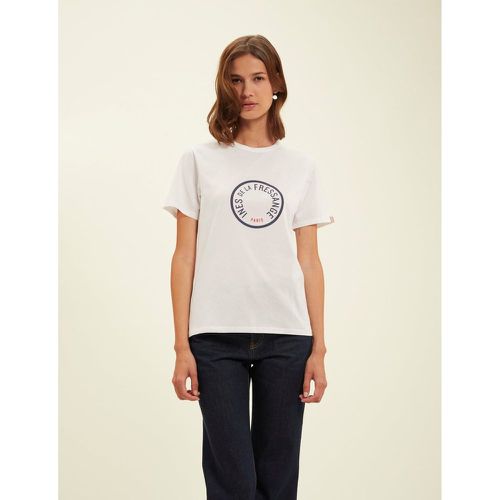 T-shirt droit en coton manches courtes OSCAR - INES DE LA FRESSANGE PARIS - Modalova