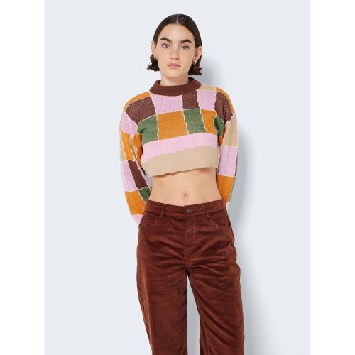 Pull en maille Court multicolore - Noisy May - Modalova