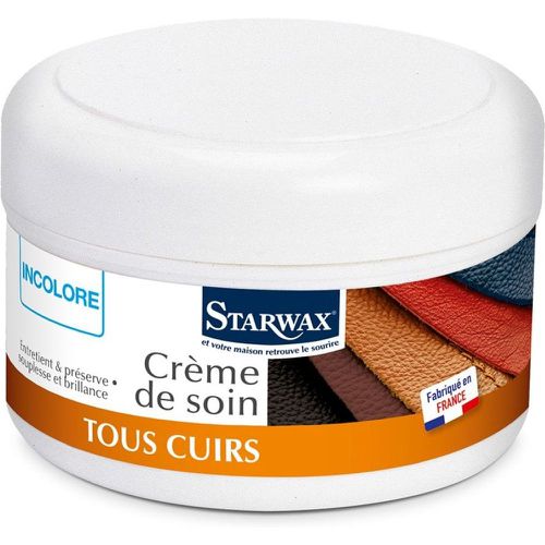 Crème de soin incolore cuirs 150 ml - STARWAX - Modalova
