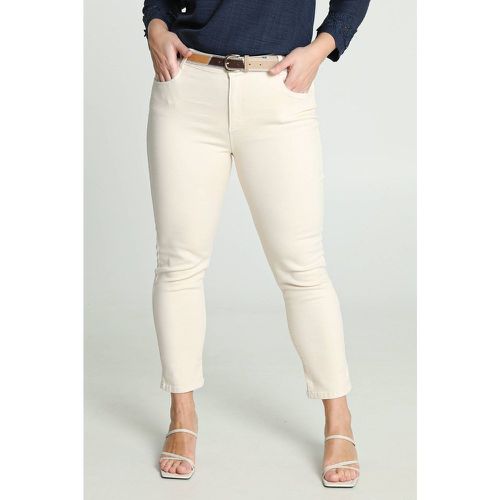 Pantalon Slim avec fil textile et 5 poches - CASSIS - Modalova