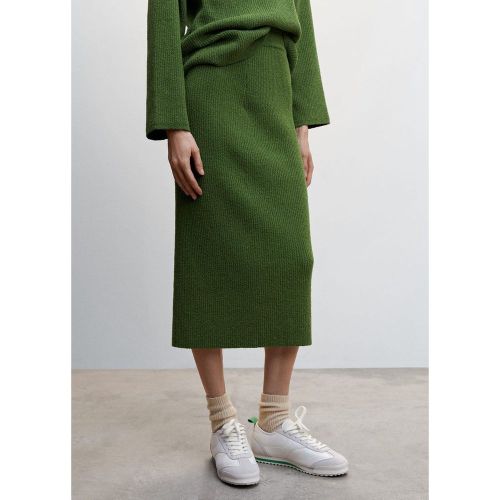 Jupe midi maille - Mango - Modalova